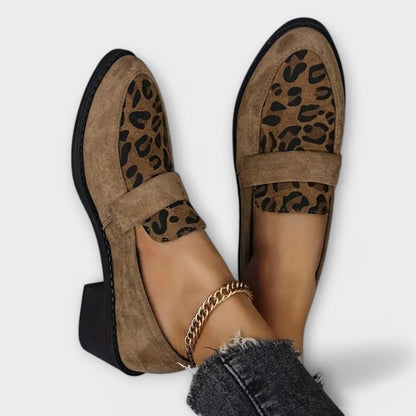 Aurora - Elegant Leopard Print Shoes for Women