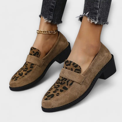Aurora - Elegant Leopard Print Shoes for Women