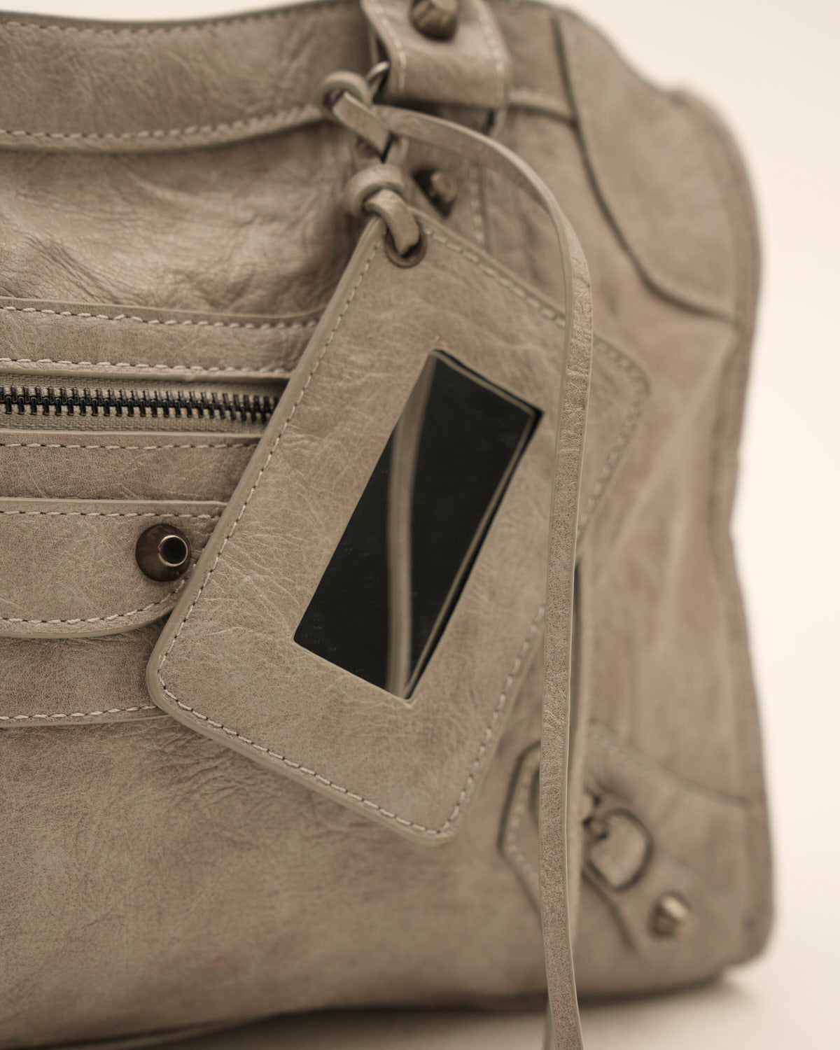 Large Light Grey Muse Bag