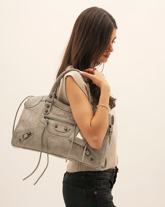 Large Light Grey Muse Bag