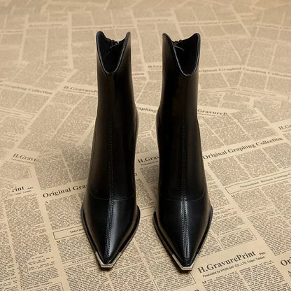 Celeste | Chrome Tip Boots