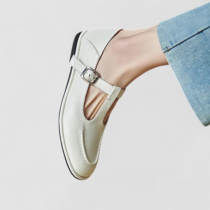 Camila – Chaussures Mary Jane orthopédiques à talons bas