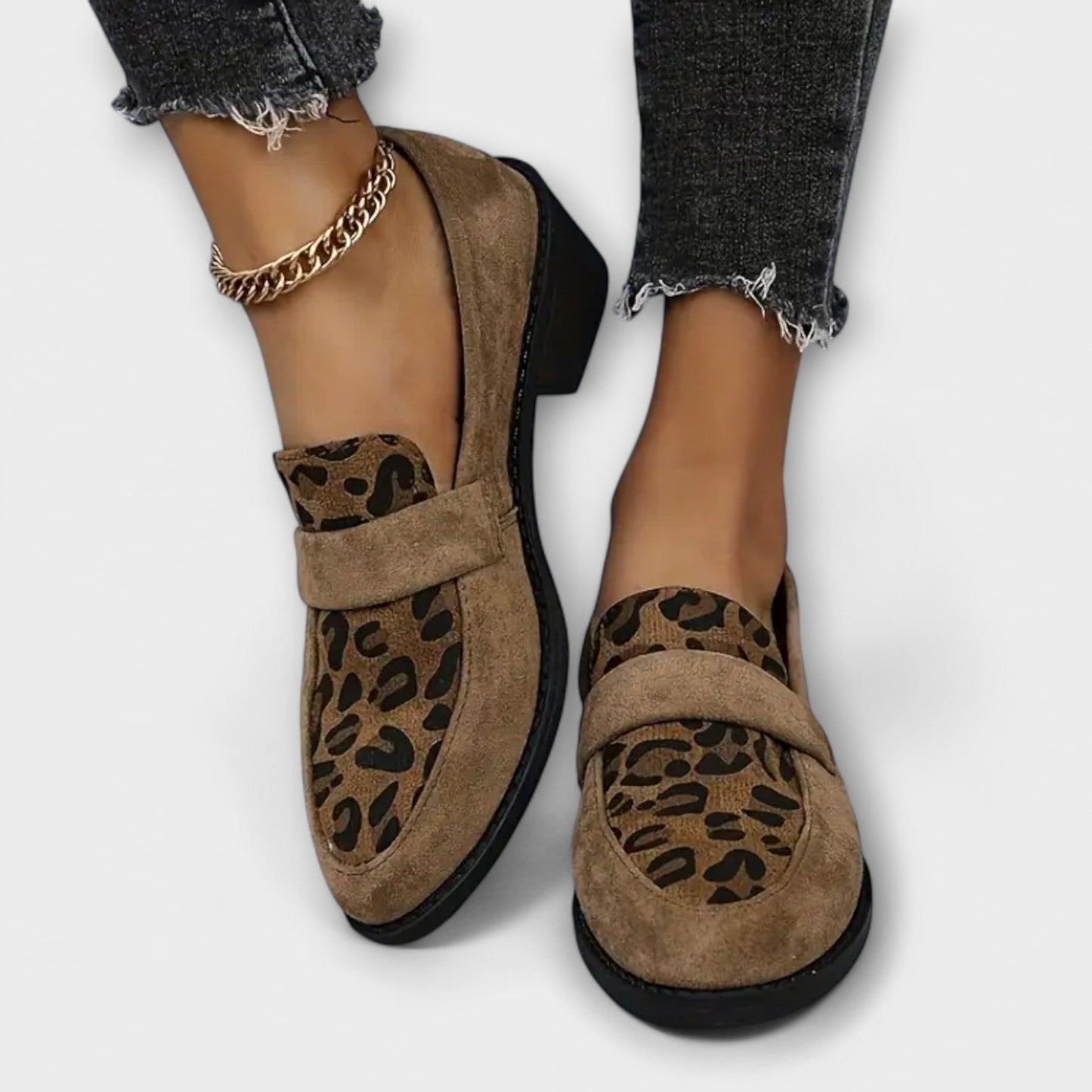 Aurora - Elegant Leopard Print Shoes for Women