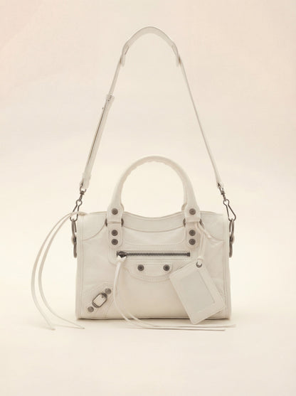 Chic White Mini Muse Bag